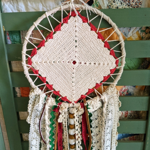 Nwt Shabby Chic Boho Dream Catcher - Picture 5 of 6